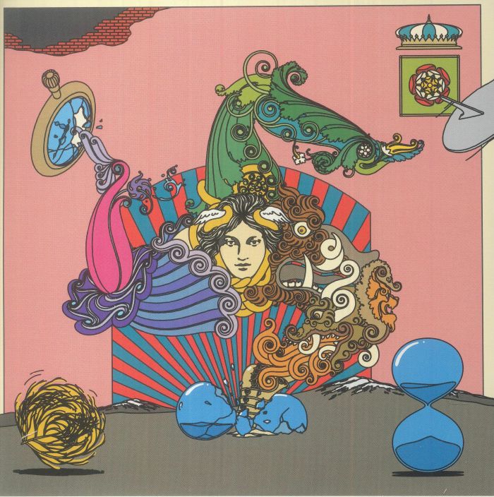 STRFKR - Running Around (Skeletron mixes) vinyl sleeve