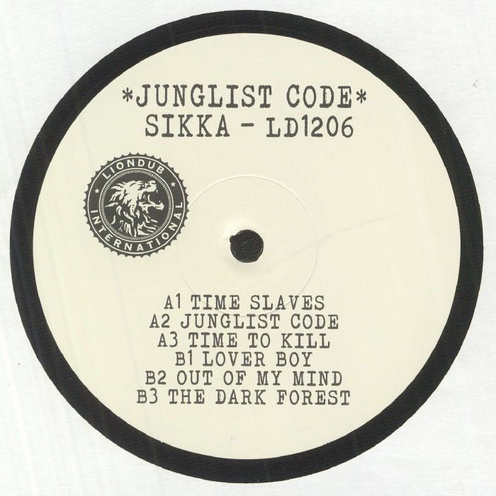 SIKKA - Junglist Code vinyl sleeve