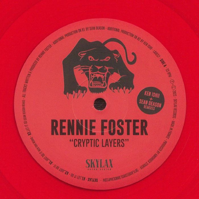 FOSTER, Rennie - Cryptic Layers vinyl sleeve