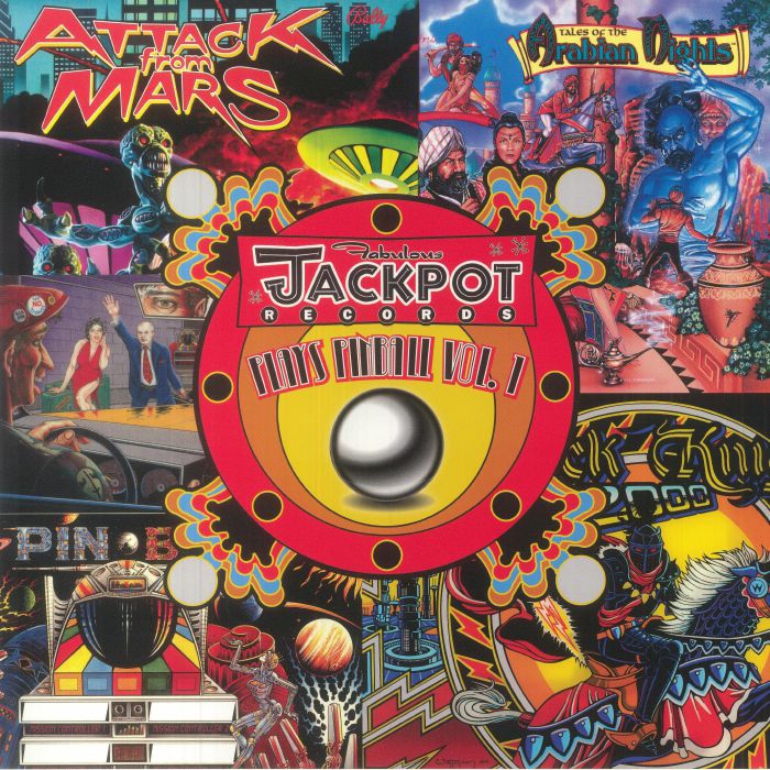VARIOUS - Jackpot Plays Pinball Vol 1 vinyl sleeve
