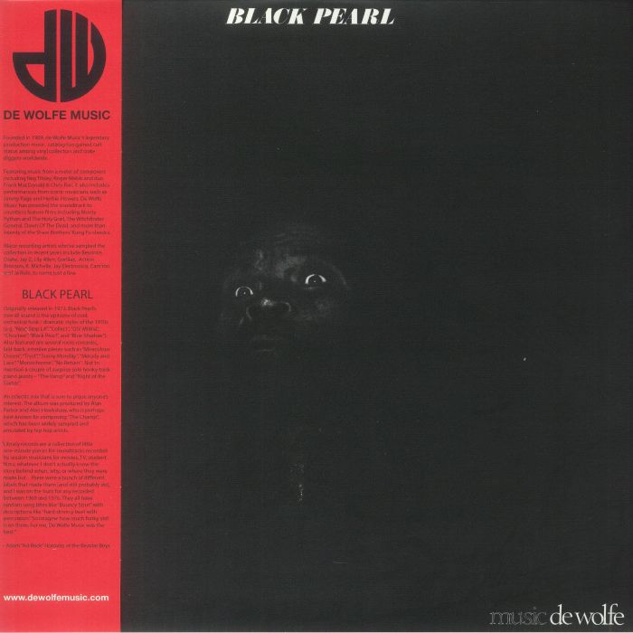 PARKER, Alan/ALAN HAWKSHAW - Black Pearl (reissue) vinyl sleeve