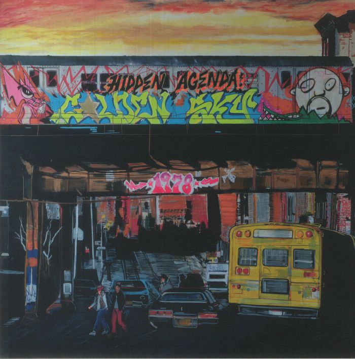 HIDDEN AGENDA - Golden Sky vinyl sleeve
