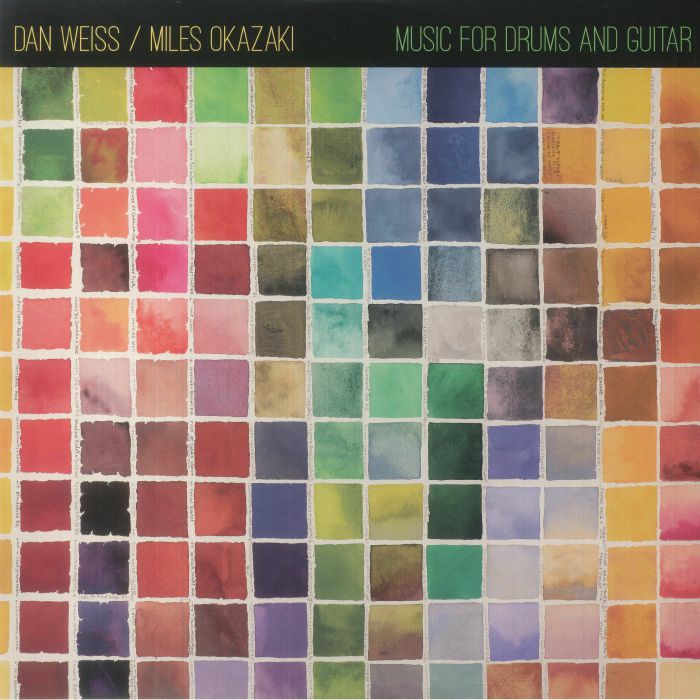 WEISS, Dan/MILES OKAZAKI - Music For Drums & Guitar vinyl sleeve