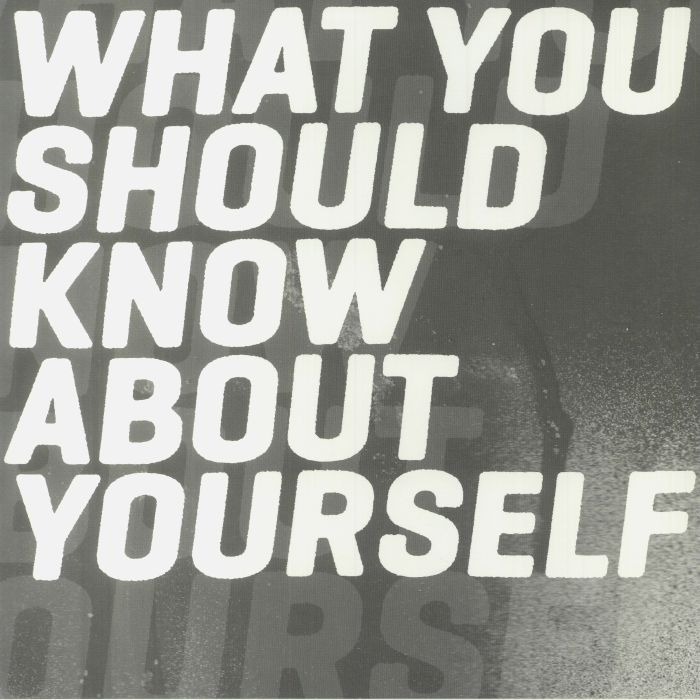 NX1 - What You Should Know About Yourself vinyl sleeve