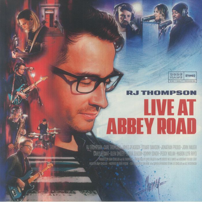 THOMPSON, RJ - Live At Abbey Road vinyl sleeve