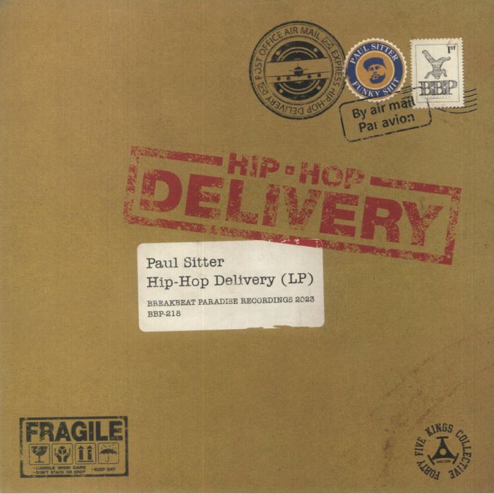 PAUL SITTER - Hip Hop Delivery vinyl sleeve