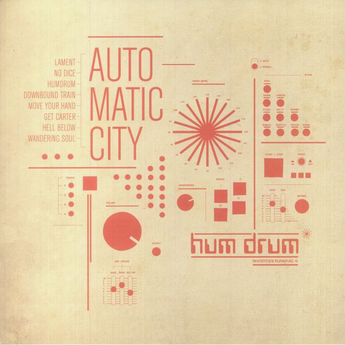 AUTOMATIC CITY - Hum Drum vinyl sleeve