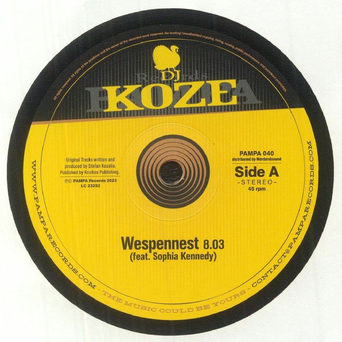 DJ KOZE - Wespennest vinyl sleeve