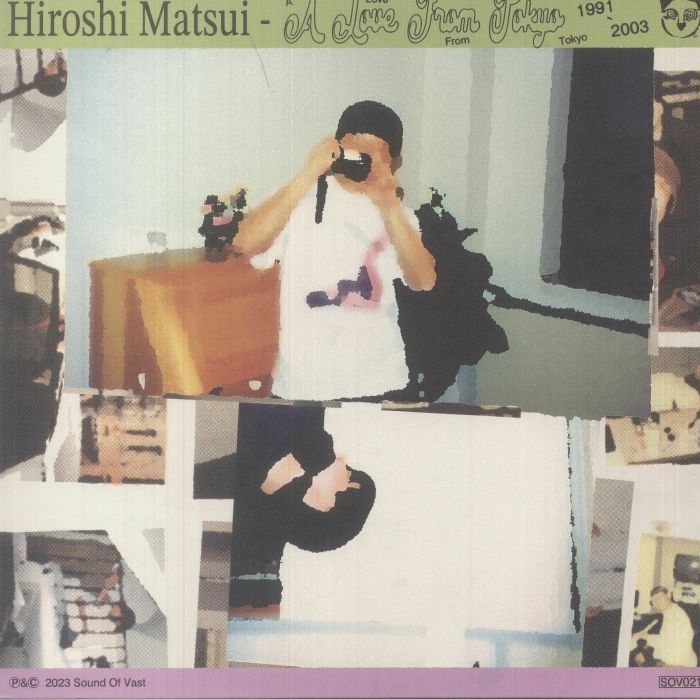 MATSUI, Hiroshi - A Love From Tokyo 1991-2003 vinyl sleeve