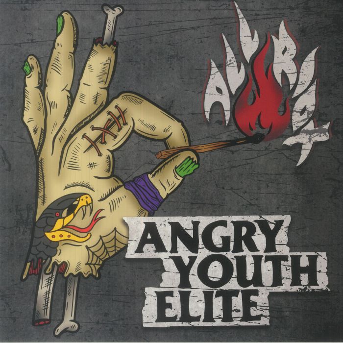 ANGRY YOUTH ELITE - All Riot vinyl sleeve