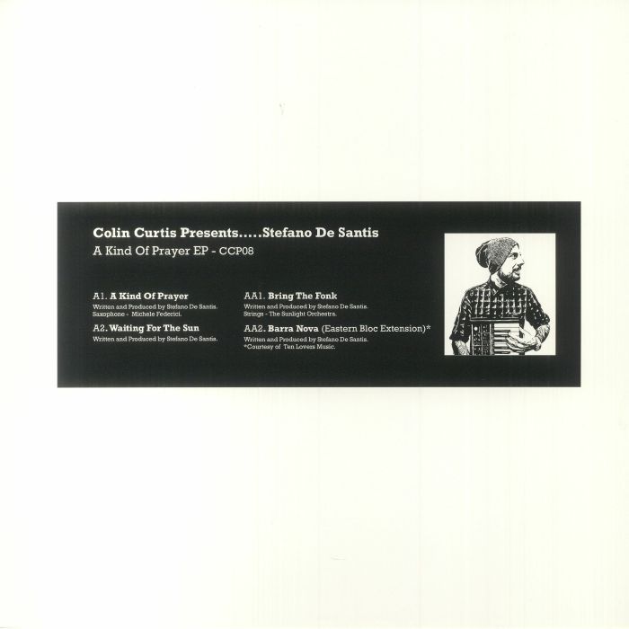 DE SANTIS, Stefano - A Kind Of Prayer EP vinyl sleeve
