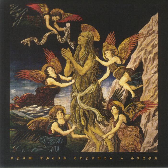 GNAW THEIR TONGUES/SATOR - Gnaw Their Tongues & Sator vinyl sleeve