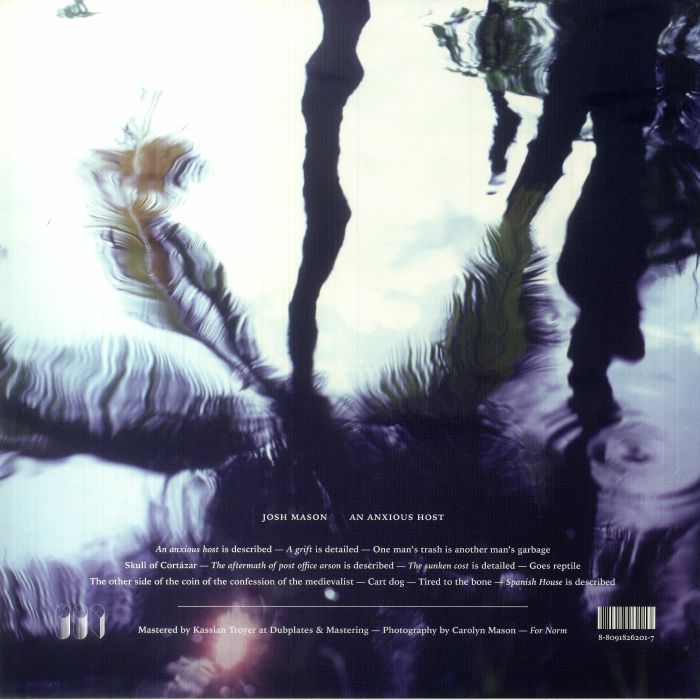 MASON, Josh - An Anxious Host vinyl sleeve