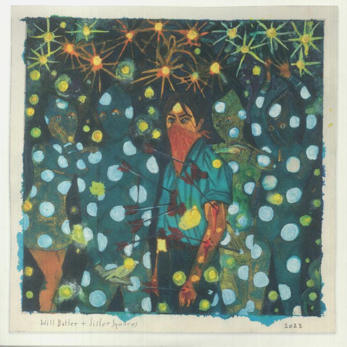 BUTLER, Will/SISTER SQUARES - Will Butler & Sister Squares vinyl sleeve