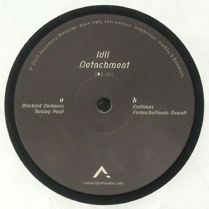 IDLL - Detachment vinyl sleeve