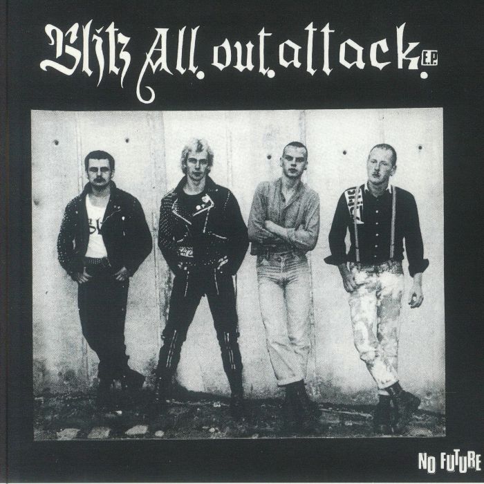 BLITZ - All Out Attack EP (reissue) vinyl sleeve