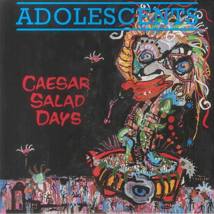 ADOLESCENTS - Caesar Salad Days vinyl sleeve