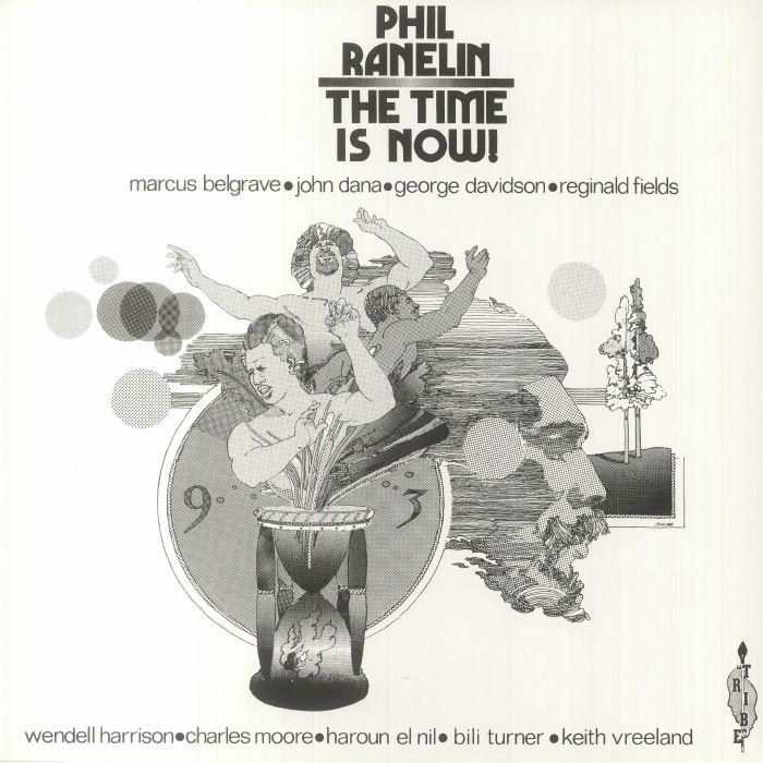 RANELIN, Phil - The Time Is Now! (reissue) vinyl sleeve