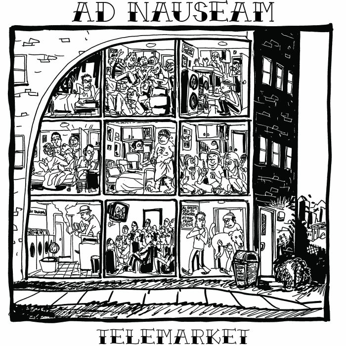 TELEMARKET - Ad Nauseam vinyl sleeve