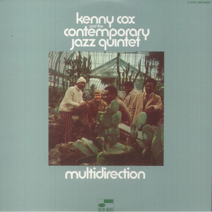 KENNY COX & THE CONTEMPORARY JAZZ QUINTET - Multidirection vinyl sleeve