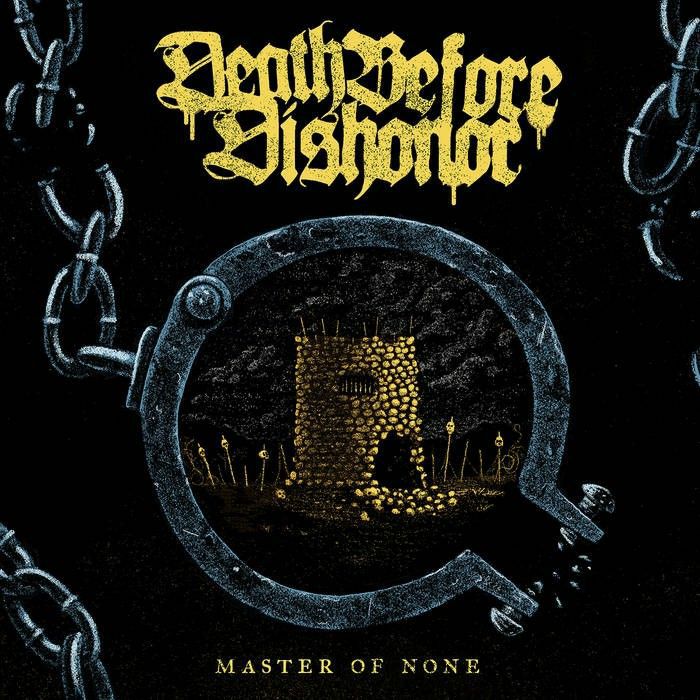 DEATH BEFORE DISHONOR - Master Of None vinyl sleeve