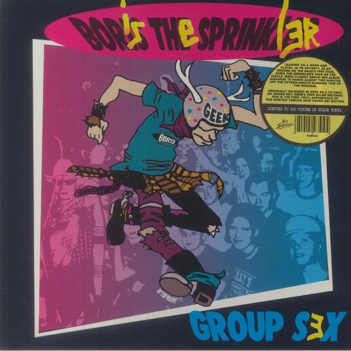 BORIS THE SPRINKLER - Group Sex vinyl sleeve