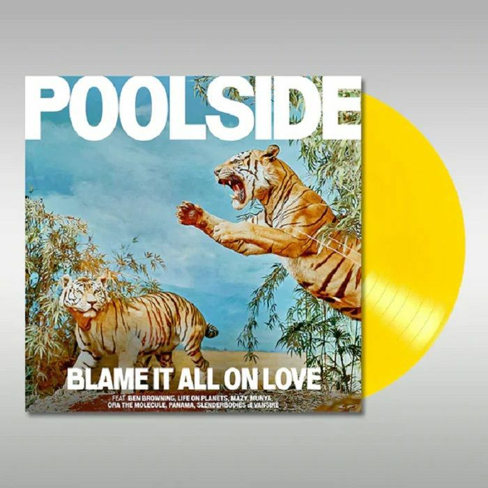 POOLSIDE - Blame It All On Love vinyl sleeve