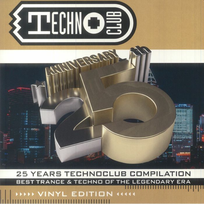 VARIOUS - 25 Years Techno Club Compilation Vol 1 vinyl sleeve