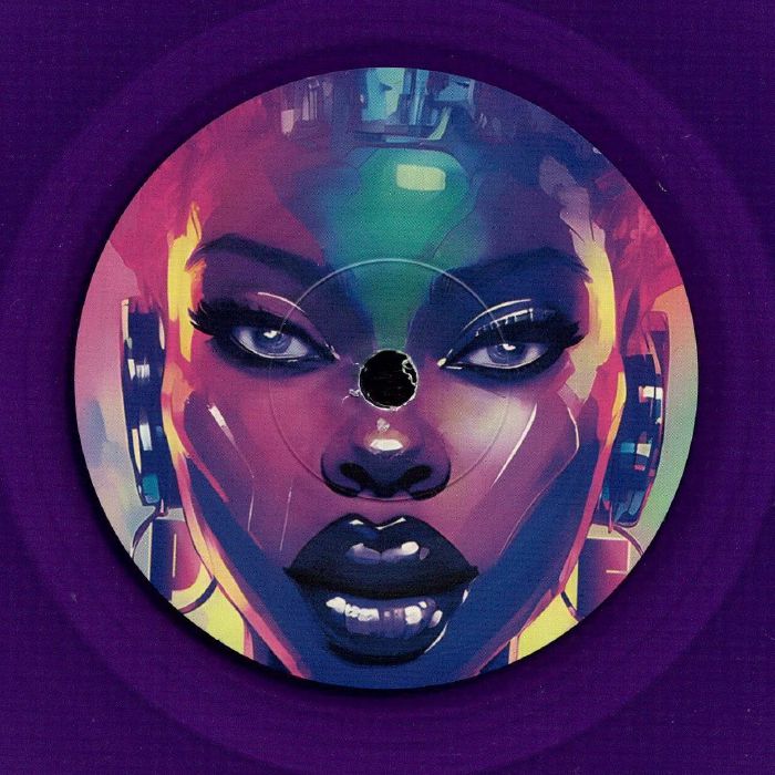 MOTHERS FAVORITE CHILD/SAEEDA WRIGHT - Purple Funk (Opoloppo Remixes) vinyl sleeve