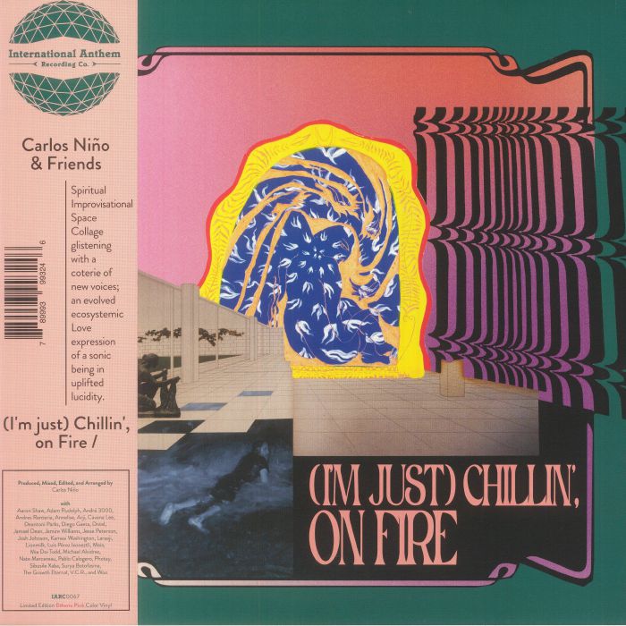 NINO, Carlos & FRIENDS - (I'm Just) Chillin' On Fire vinyl sleeve