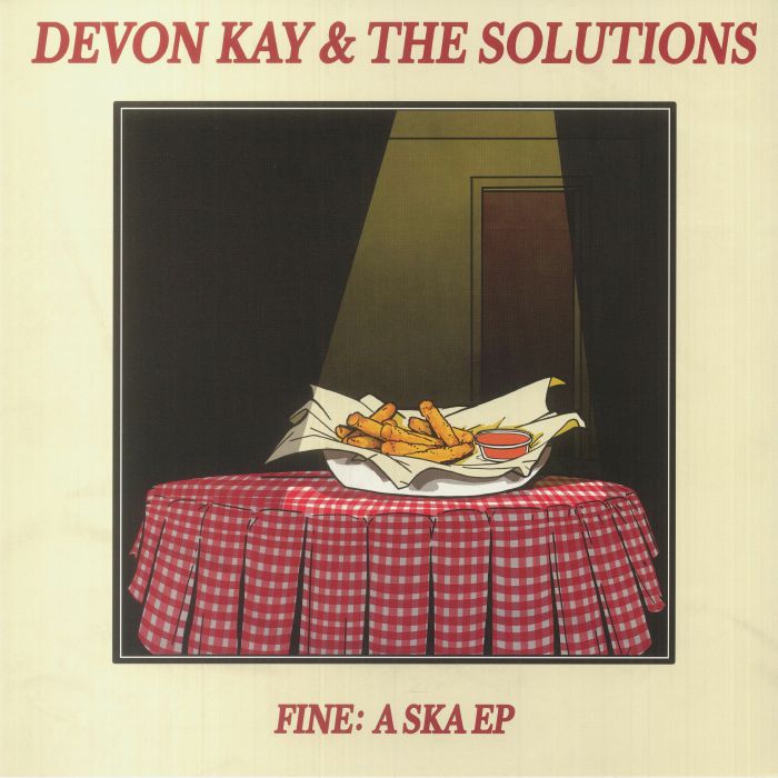 DEVON KAY & THE SOLUTIONS - Fine: A Ska EP vinyl sleeve