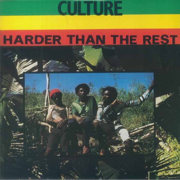 CULTURE - Harder Than The Rest vinyl sleeve
