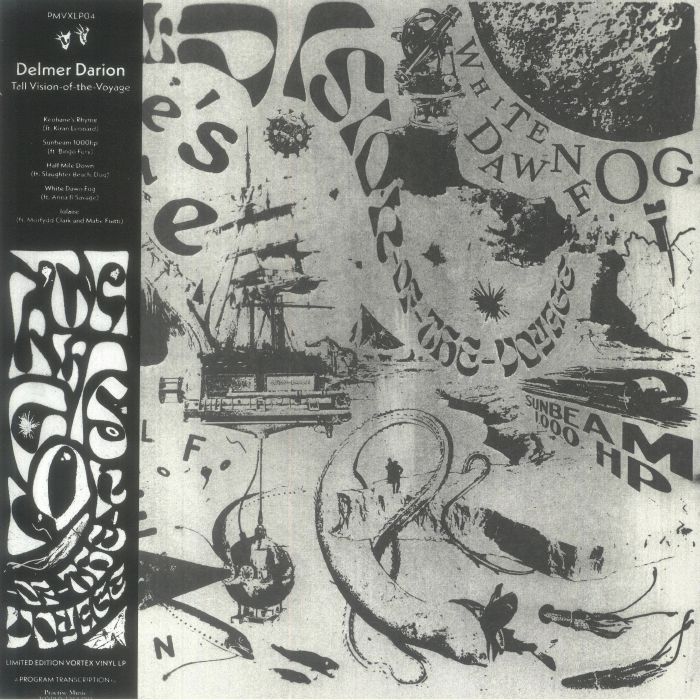 DELMER DARION - Tall Vision Of The Voyage vinyl sleeve