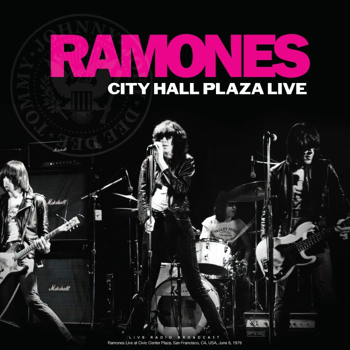 RAMONES - City Hall Plaza Live vinyl sleeve