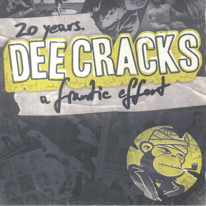 DEECRACKS - 20 Years: A Frantic Effort vinyl sleeve