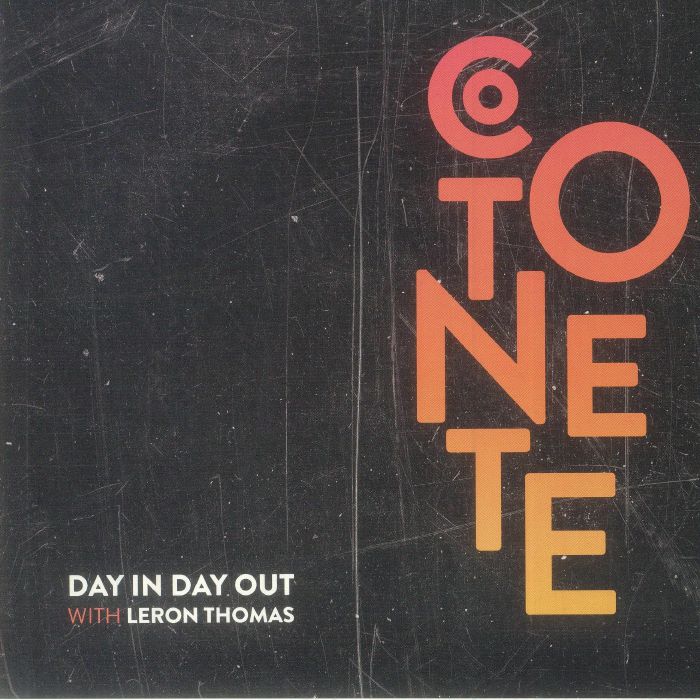 COTONETE/LERON THOMAS - Day In Day Out vinyl sleeve