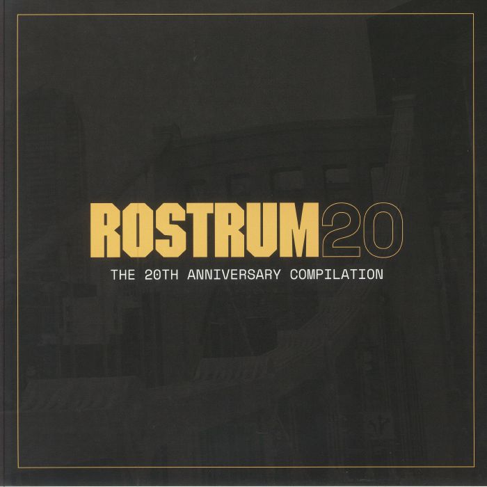 VARIOUS - Rostrum 20: The 20th Anniversary Compilation (Record Store Day RSD Black Friday 2023) vinyl sleeve