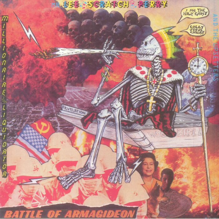 PERRY, Lee Scratch/THE UPSETTERS - Battle Of Armagideon: Millionare Liquidator (reissue) vinyl sleeve