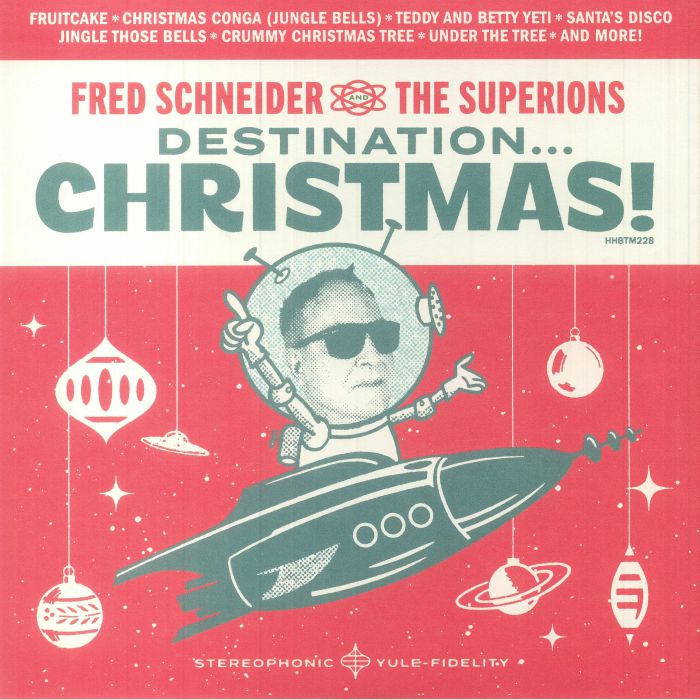 SCHNEIDER, Fred & THE SUPERIONS - Destination Christmas vinyl sleeve