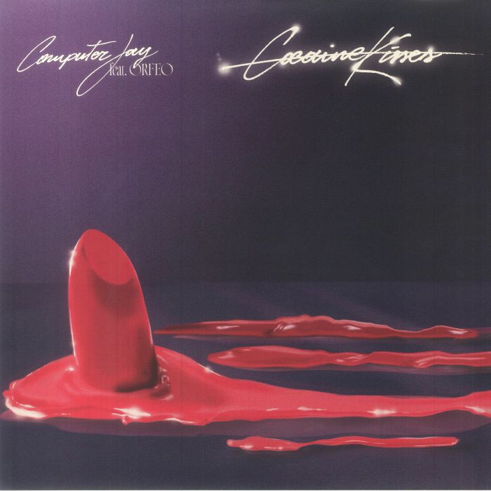 COMPUTER JAY feat ORFEO - Cocaine Kisses vinyl sleeve