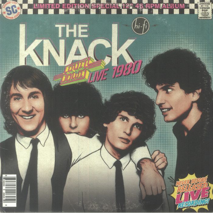 KNACK, The - Countdown Live 1980 (Record Store Day RSD Black Friday 2023) vinyl sleeve