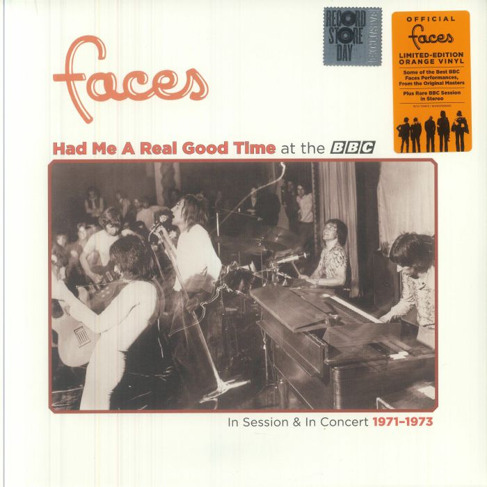 FACES - Had Me A Real Good Time At The BBC: In Session & In Concert 1971-1973 (Record Store Day RSD Black Friday 2023) vinyl sleeve