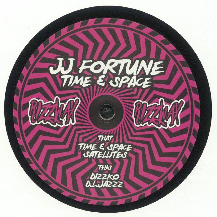 JJ FORTUNE - Time & Space vinyl sleeve