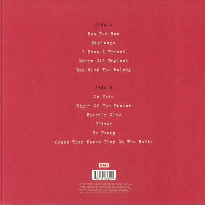 LIBERTINES, The - All Quiet On The Eastern Esplanade vinyl sleeve