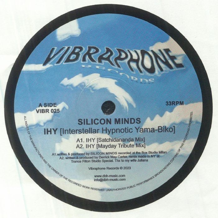SILICON MINDS - Ihy (Interstellar Hypnotic Yama-Biko) vinyl sleeve