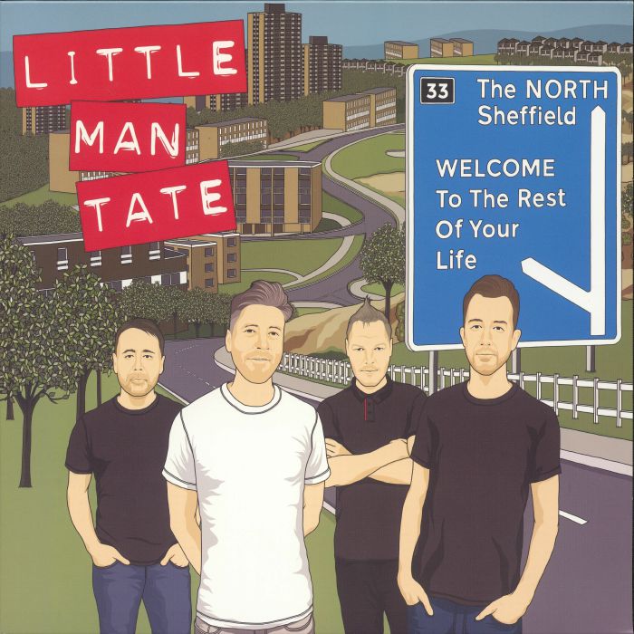 LITTLE MAN TATE - Welcome To The Rest Of Your Life vinyl sleeve
