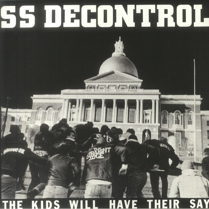 SS DECONTROL aka SSD - The Kids Will Have Their Say (remastered) vinyl sleeve