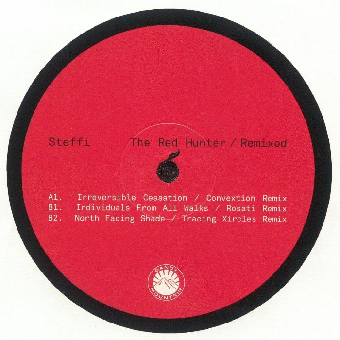 STEFFI - The Red Hunter (remixes) vinyl sleeve