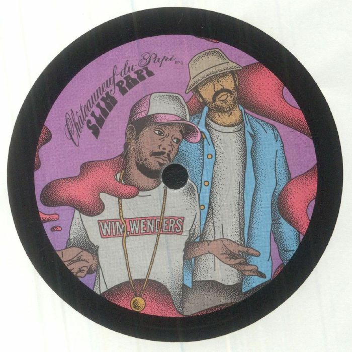 SLIM PAPI - Chateaunuef Du Papi Vol 3 EP vinyl sleeve