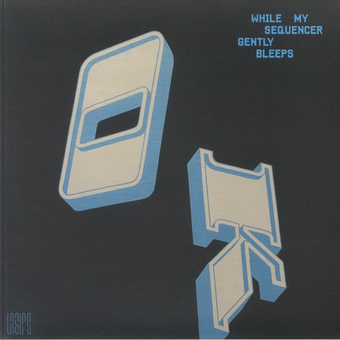 WHILE MY SEQUENCER GENTLY BLEEPS - OK vinyl sleeve